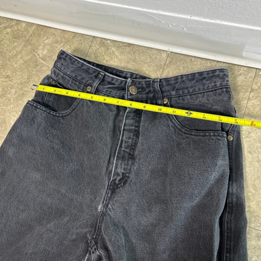 Vintage 90s Lizwear Liz Claiborne Mom Jeans Womens Black High Waisted - Picture 6 of 11